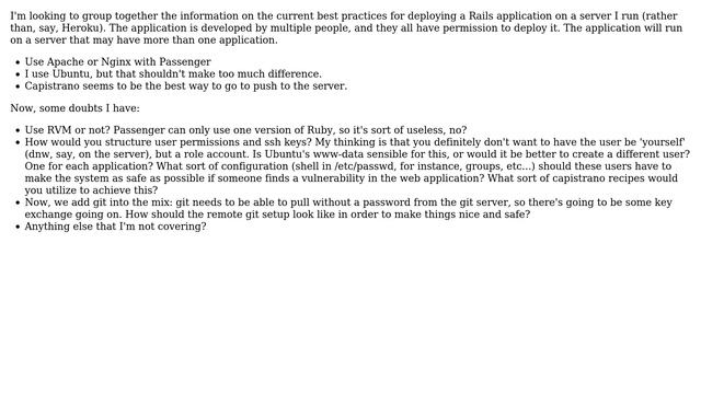 State of the art deploying Rails applications with git (2 Solutions!!) смотреть онлайн
