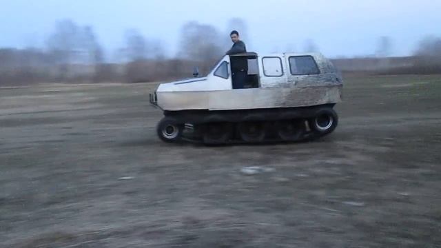 Гусеничный болотоход "Вулкан" смотреть онлайн