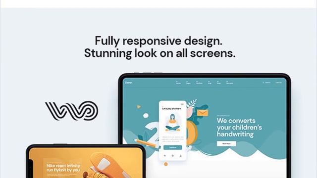WebOn - Landing Page WordPress Theme Free Download смотреть онлайн