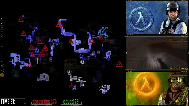 Black-Mesa Disaster on one map смотреть онлайн