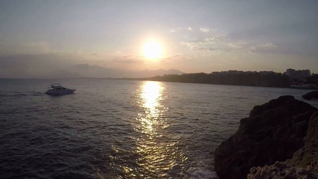 Турция | Анталия | Закат | Средиземное море | смотреть онлайн