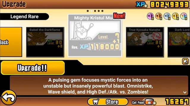 The Battle Cats - Way to get Legend Rare: Mighty Kristul Muu and How It Fight in a Game смотреть онлайн