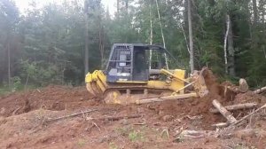 Испытание бульдозера SHANTUI SD16F после ремонта ГТР сервисной бригадой ДСТ-Иркутск