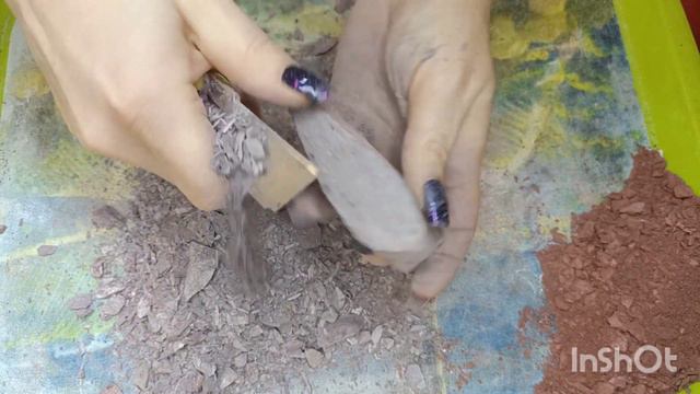 Чистка Глины. Глина Орская. Аметист 💜 Бордо ❤️ Юпитер 🧡 Асмр. ASMR. Clay. смотреть онлайн
