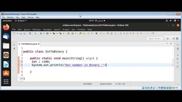How to convert integer to binary in Java смотреть онлайн