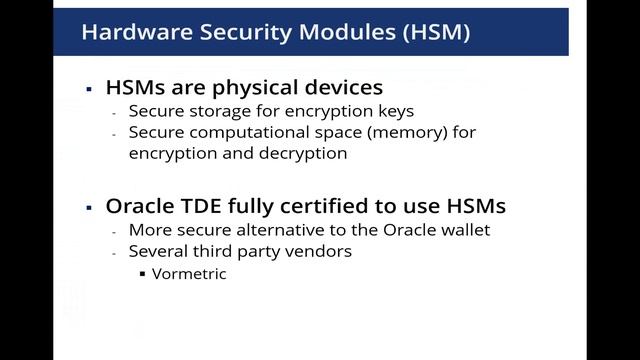All Things Oracle Database Encryption смотреть онлайн