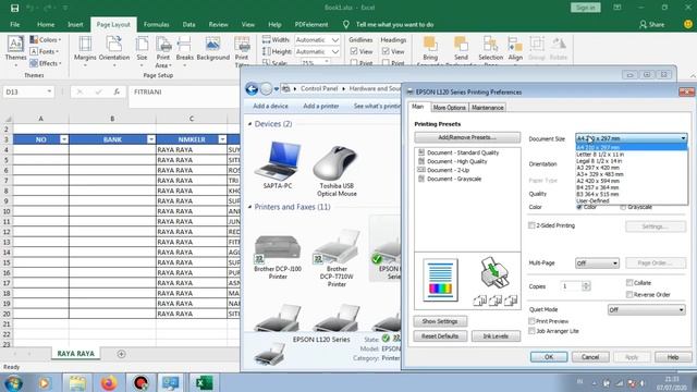 CARA MENAMBAH KERTAS F4 PADA MICROSOFT EXCEL смотреть онлайн