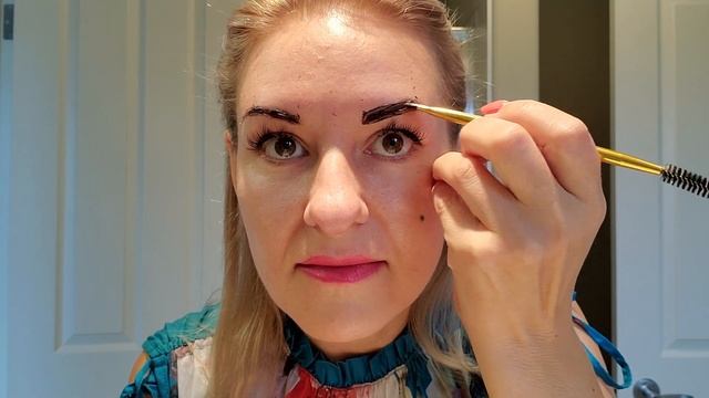 Покраска бровей дома / Белые брови после Лазерного удаления, Старый татуаж Бровей, Седые брови
