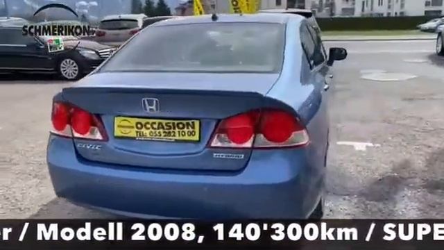 Honda Civic 1.3 iDSi IMA Hybrid Automat 5-Türer смотреть онлайн