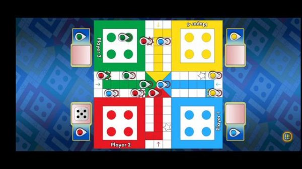 Ludo game in 4 players | Ludo King | ludo gameplay लूडो किंगगेम