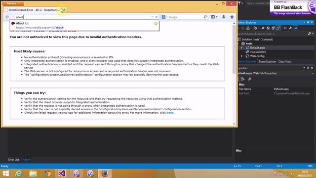 Disable FireFox Windows Authentication смотреть онлайн