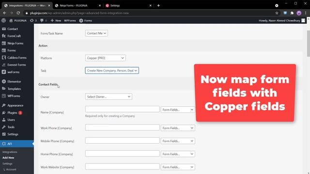 How to Integrate Ninja Forms to Copper Easily | Best WordPress Plugin смотреть онлайн