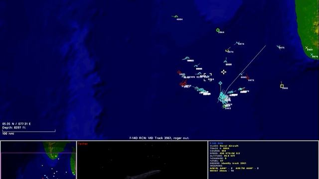 Jane´s SCS Fleet Command (Steam Win10) NWP 19.2.1 Mod -US Carrier Group Engages Indian Forces