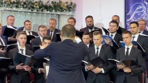 "Храни нас Господь" - мужской хор Бежицкой церкви ЕХБ Храм Возрождения, г. Брянск