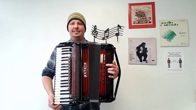 (SOLD!) - Petosa AM 1000 MF Leggera Classic - VIDEO #1 (Carnegie Accordion Company) смотреть онлайн