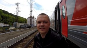 Поездка на поезде №012Я "Ямал" Москва - Новый Уренгой из Перми в Нижний Тагил