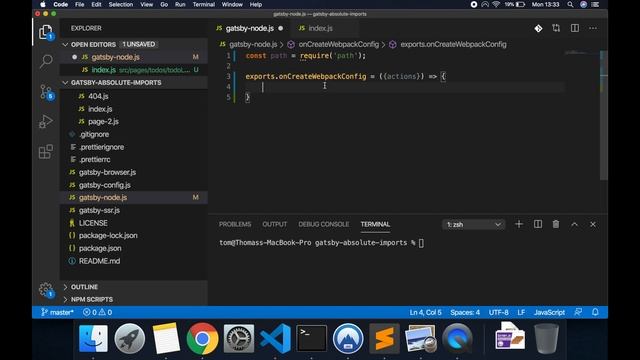 Gatsby JS absolute imports - EASIEST way to clean up your imports / code ? смотреть онлайн
