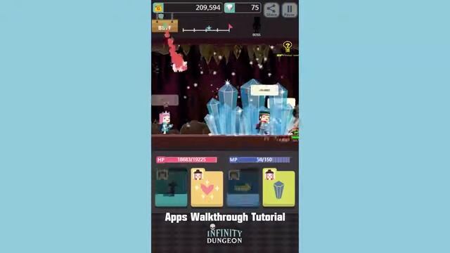 Infinity Dungeon Evolution B87F - Gameplay - Walkthrough смотреть онлайн
