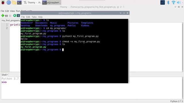 Raspberry Pi OS - How to Run a Python Program From the Terminal смотреть онлайн