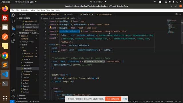 React Tutorial in Hindi #59 User Authentication with Redux Toolkit & JWTs смотреть онлайн