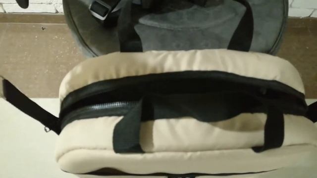 Сумка на коляску универсальная Z&D New с ручкой Бежевый смотреть онлайн