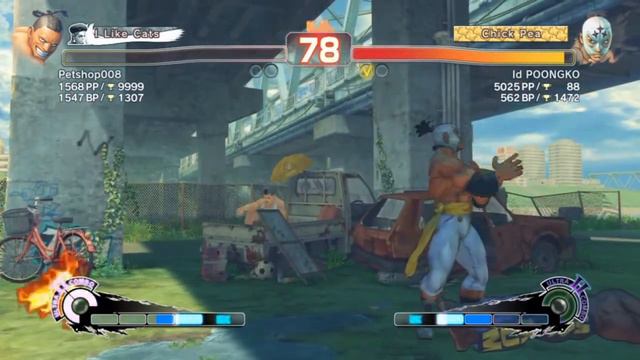 Poongko (El Fuerte) Vs. Petshop008 (DeeJay) Street Fighter AE (720p) смотреть онлайн