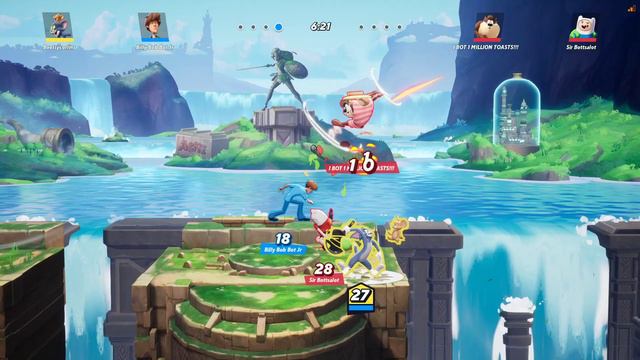 Tom & Jerry & Shaggy VS Taz & Finn - Multiversus Gameplay смотреть онлайн