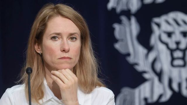 Estonya Başbakanı Kaja Kallas Alarma Geçti.