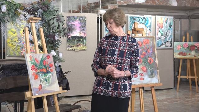 Выставка Наташи Коптилкиной в Троицком центре культуры и творчества. Знакомство с работами. Выпуск смотреть онлайн