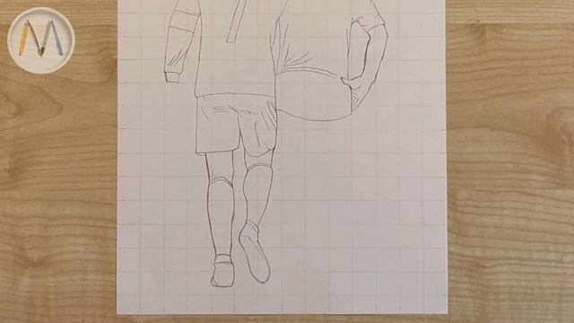 Роналду и Месси рисуем легендарных футболистов / Messi vs Ronaldo drawing смотреть онлайн