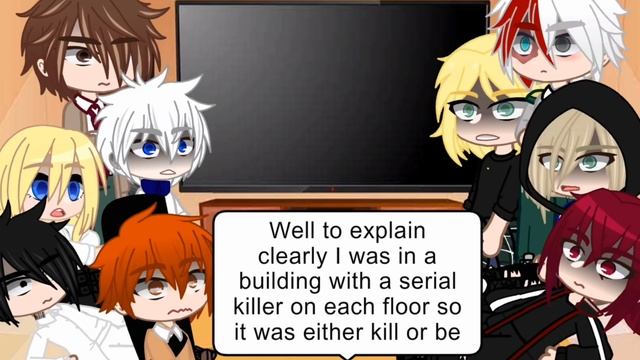 •| Anime Characters React To Each Other | 1/9 | Angels Of Death |•