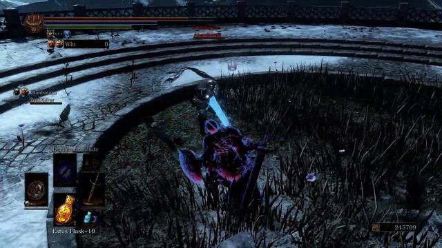 Dark Souls III - Black Knight Sword 2v2 смотреть онлайн