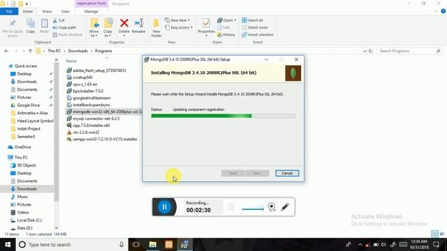 Cara instal MongoDB di Windows 10 64bit смотреть онлайн