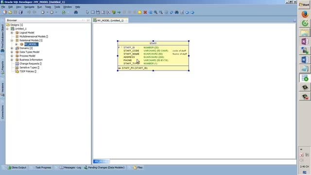 How to create database diagram in Oracle SQL Developer - Auto Gen DDL смотреть онлайн