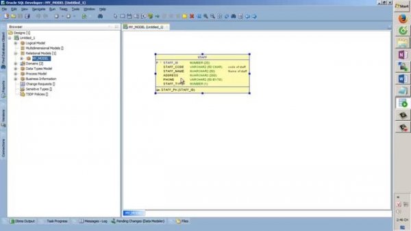 How to create database diagram in Oracle SQL Developer - Auto Gen DDL
