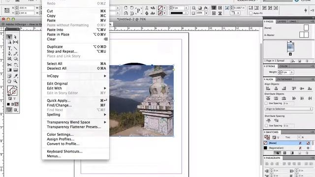 Adobe InDesign - How to Paste Into an Object смотреть онлайн