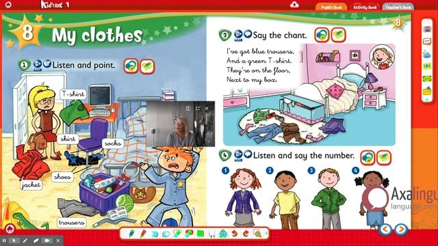 Kid's Box 1 Unit 08 Session 01