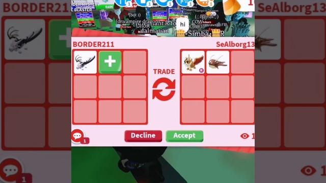 What People Trade For New Vampire Dragon #adoptme #adoptmetrades #roblox смотреть онлайн