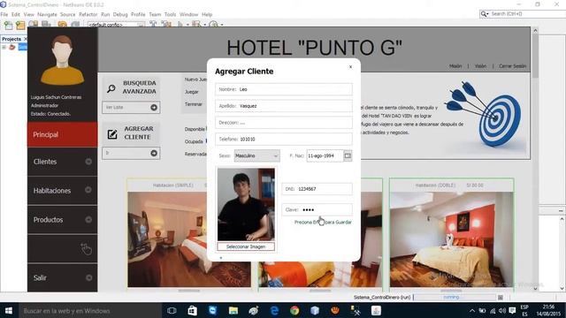 Sistema Hotelero Java, SQL Server смотреть онлайн