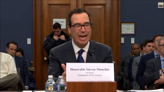Congressman Serrano Questions Secretary of the Treasury Steven Mnuchin смотреть онлайн