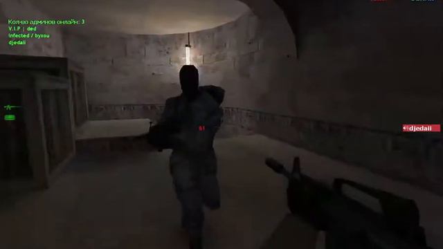 Играем в Counter Strike 1 6 с Hacker ом Часть #1 смотреть онлайн