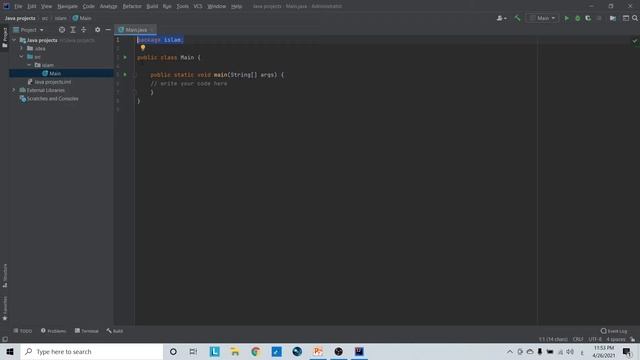 3# شرح واجهة برنامج IntelliJ مع لغة الجافا | Learn IntelliJ With Java смотреть онлайн