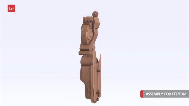 Striker Eureka 3D Printing Model | Assembly By Gambody