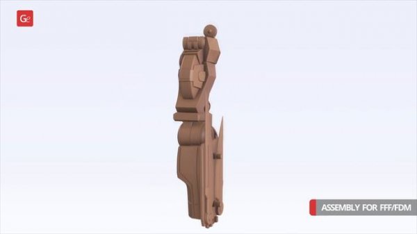 Striker Eureka 3D Printing Model | Assembly by Gambody