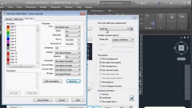 Creating Plot Style, Scale, Dwg to Pdf and Use of CTB Method in Urdu/Hindi смотреть онлайн