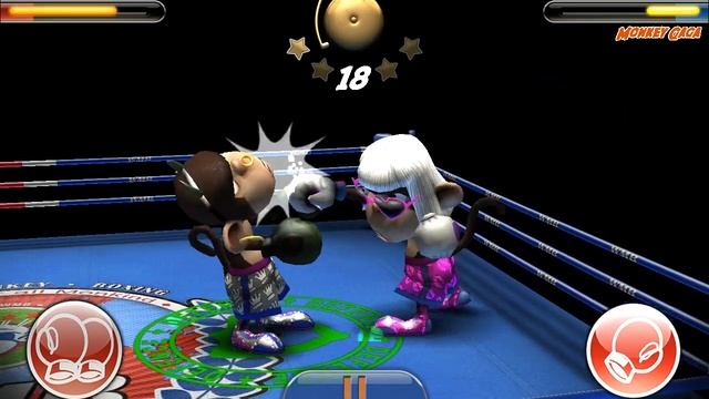 Monkey Gaga Match - Monkey Boxing Gameplay смотреть онлайн