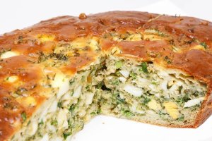 ЗАЛИВНОЙ ПИРОГ ИЗ РЫБНЫХ КОНСЕРВОВ ЛЕГКО И ПРОСТО