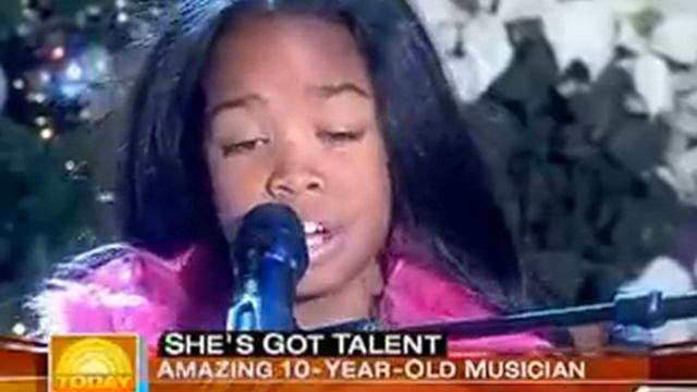 Gabi Wilson (H.E.R.) Age 10 On The Today Show Performing Alicia Keys