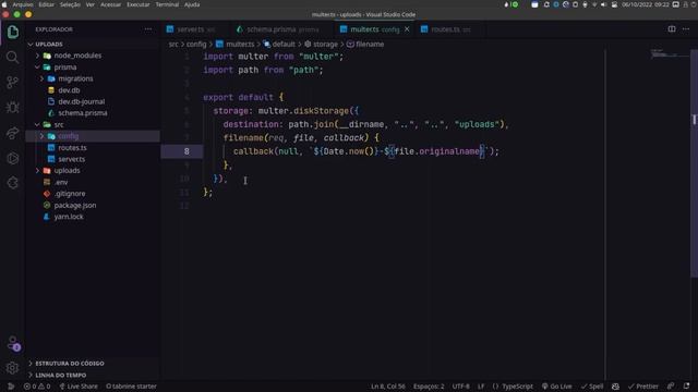 UPLOADS DE IMAGENS | BACKEND - NODEJS E TYPESCRIPT смотреть онлайн