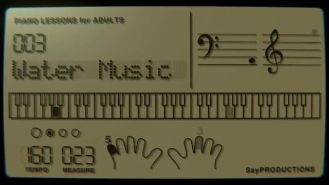 Bourree no.7 from Water Music - Piano Tutorial смотреть онлайн
